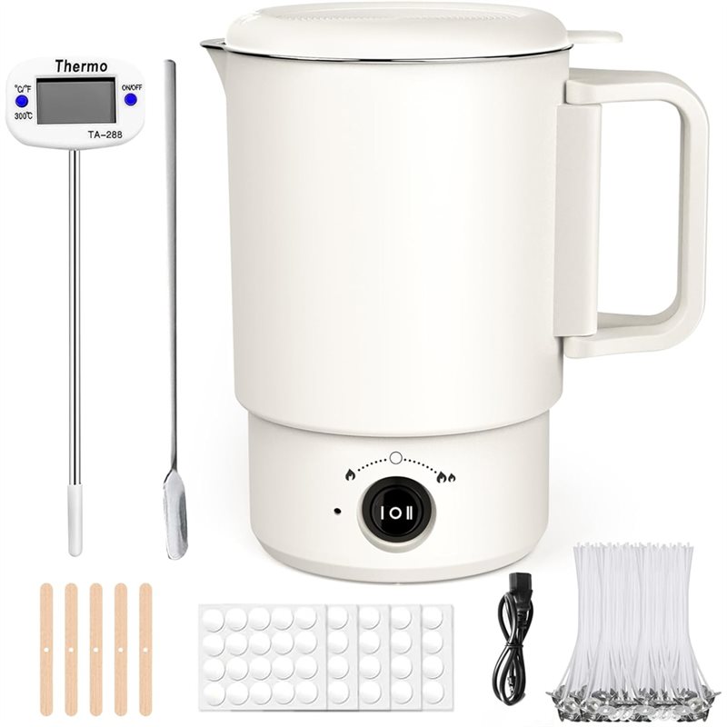 Candle Making Kits - Zestaw elektrycznego topiarki do wosku A47U