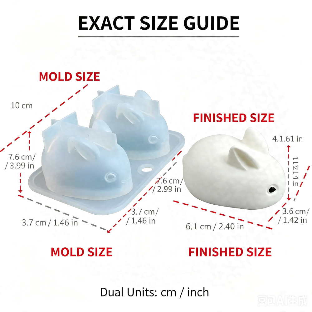 Forma silikonowa 3D Mini Króli – Candle Making Tutorial recenzja i cena