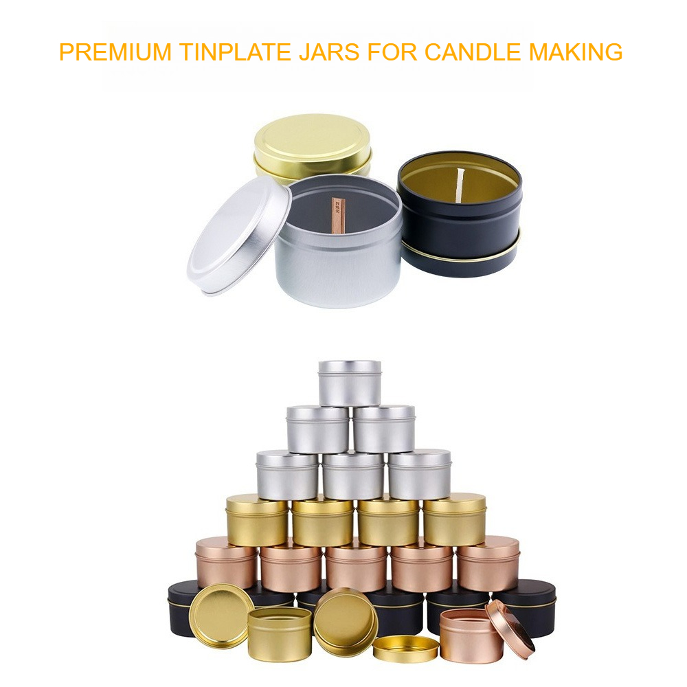 Okrągłe aluminiowe puszki na ś – Candle Making Jars With Lids recenzja i cena