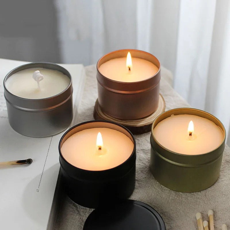 Okrągłe aluminiowe puszki na ś – Candle Making Jars With Lids recenzja i cena