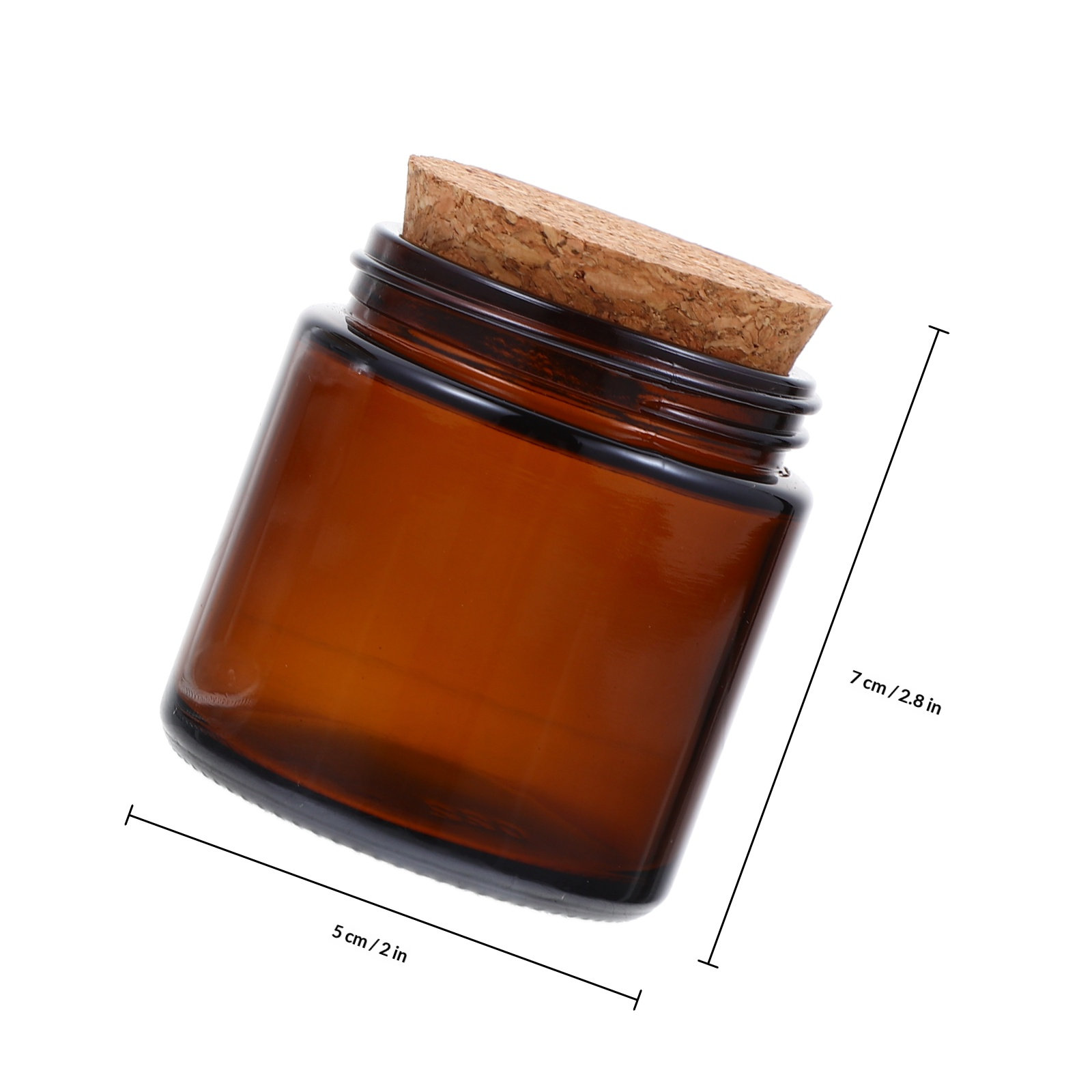 4 sztuki grubych szklanych sło – Candle Making Jars With Lids recenzja i cena