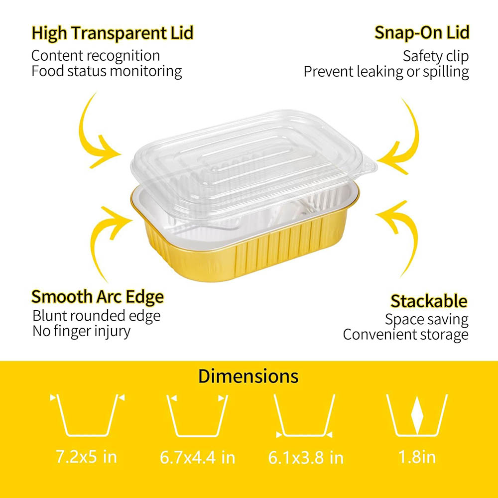 Małe, wytrzymałe aluminiowe mi – Tin Container Lid recenzja i cena